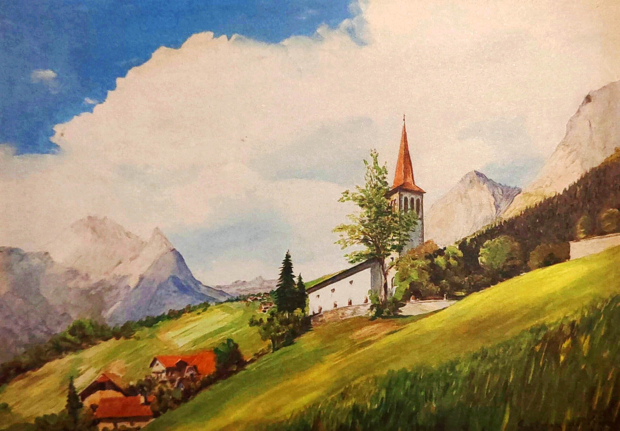 Chiesa di San Daniele Naunina a Paluzza - tempera su tavola