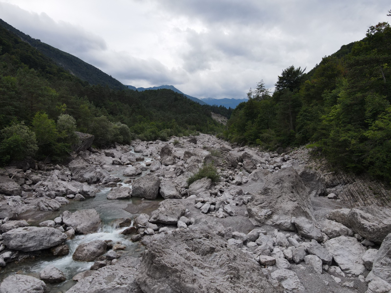 Tagliamento fra Caprizi e Socchieve